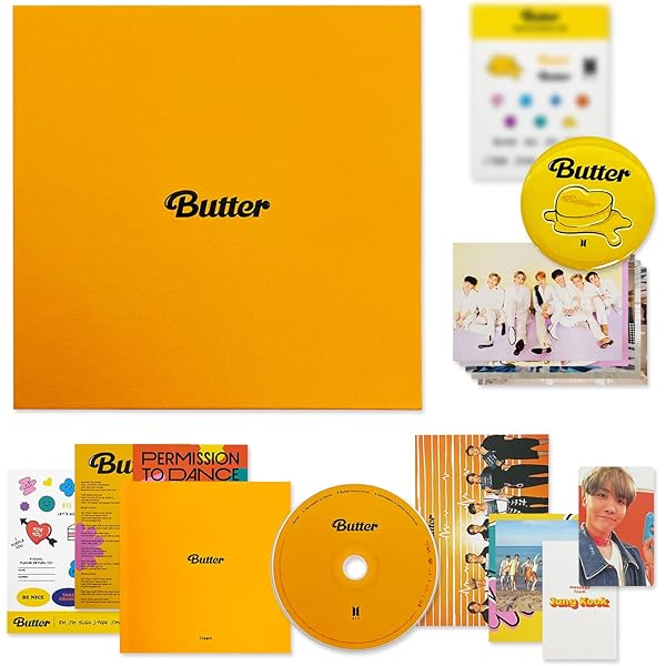 BTS Butter Cream ver. FC テヒョン ユンギ セット BTS Butter Cream Ver official photocard Photo card PC POB JUNGKOOK